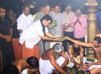Mohanlal in Sabarimala