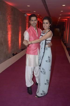 Shraddha Kapoor, Varun Dhawan during the audition of Indian Idol Junior 2 Shraddha Kapoor, Varun Dhawan during the audition of Indian Idol Junior 2