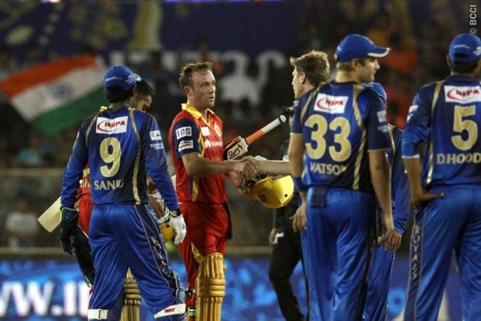 RCB vs RR should be a really good contest between two equally-matched teams AB De Villiers RCB Rajasthan Royals