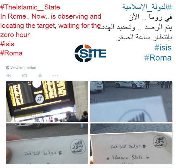 Isis in Italy Isis in Italy