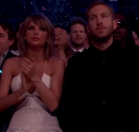 Taylor Swift and Calvin Harris at Billboard Music Award 2015
