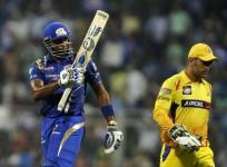 Kieron Pollard MI MS Dhoni CSK
