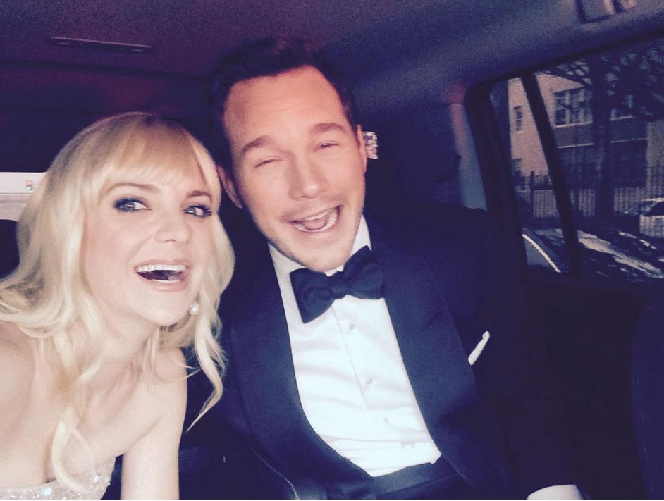 Anna Faris and Chris Pratt heading to Oscars