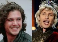 Kit Harington and Andy Samberg