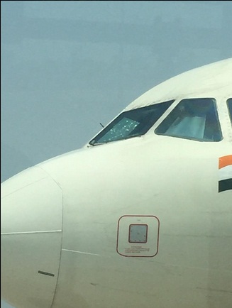 Air India Windshield