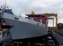 Anti-submarine warfare ship Kavaratti launched in Kolkata
