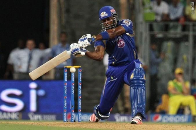 Kieron Pollard propelled Mumbai Indians to a big score against CSK in their IPL 2015 Qualifier 1 Kieron Pollard Mumbai Indians