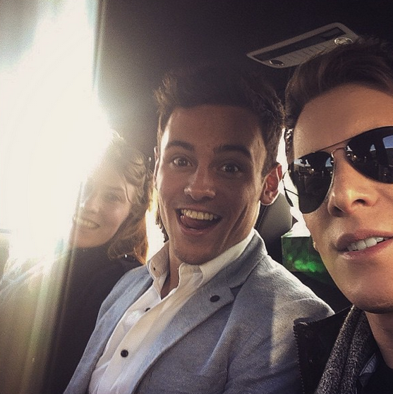 Tom Daley and Dustin Lance Black Tom Daley and Dustin Lance Black