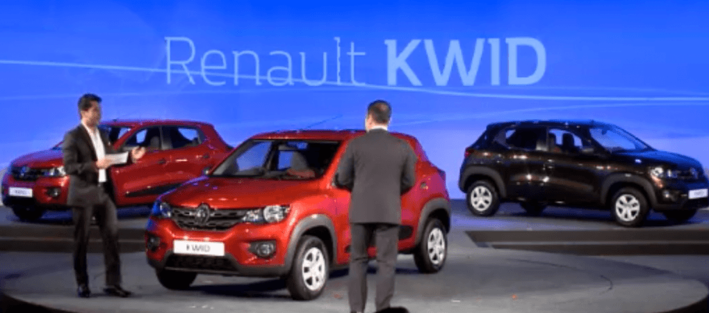 Renault's small Car XBA Called 'Kwid' Renault's small Car XBA Called 'Kwid'