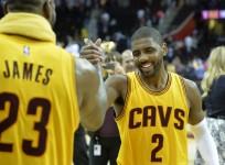 Lebron James and Kyrie Irving