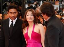 Aishwarya Rai Bachchan and Abhishek Bachchan at Cannes