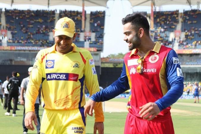 It is the battle of the two India captains as MS Dhoni and Virat Kohli look to outwit each other MS Dhoni CSK Virat Kohli RCB