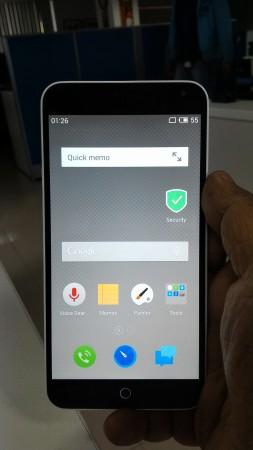 Meizu M1 Note front Meizu M1 Note front