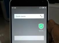 Meizu M1 Note front