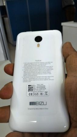 Meizu M1 Note rear Meizu M1 Note rear