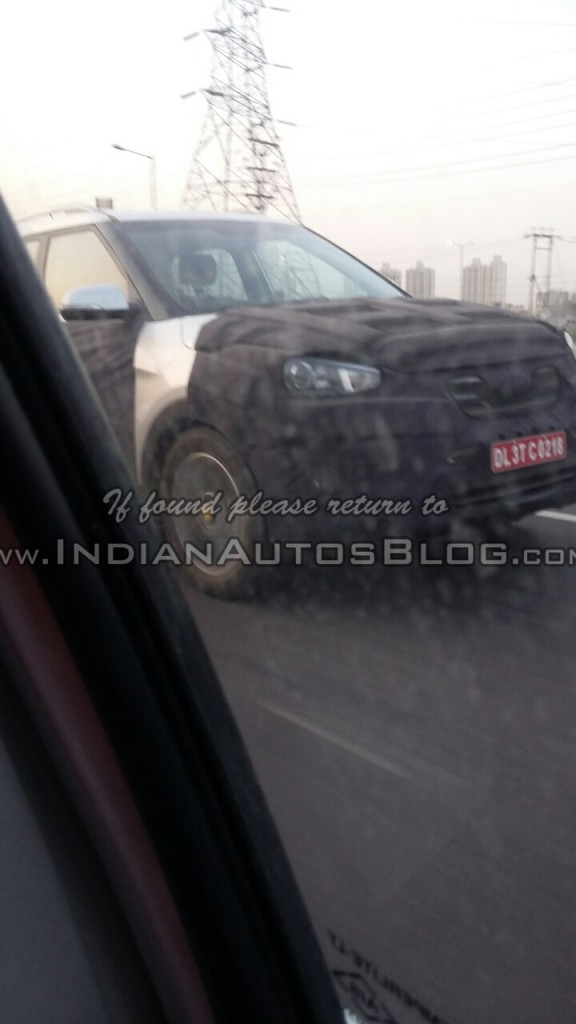 Hyundai ix25 Compact SUV Spied