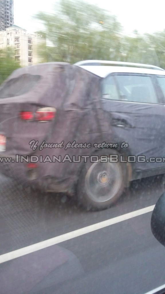 Hyundai ix25 Compact SUV Spied
