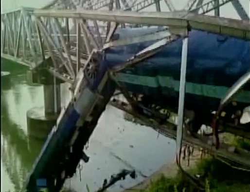 Train derails in Assam