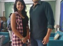 Tejaswi Madivada and Mahesh Babu