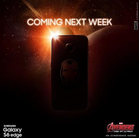 Samsung Galaxy S6 Edge Iron Man Limited Edition Set for Release Next Week Limited Edition Samsung Galaxy S6, S6 Edge Iron Man Series Set for Release Next Week