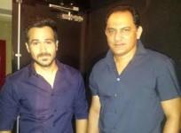 Emraan Hashmi and Mohammad Azharuddin
