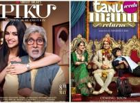 Tanu Weds Manu Returns - Piku weekend box office collecetion