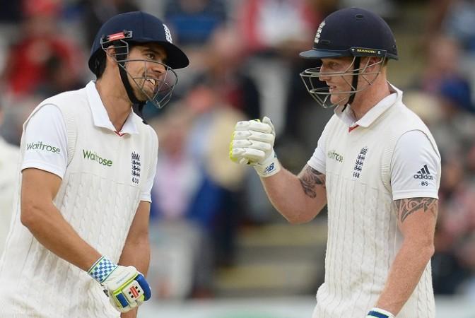 Ben Stokes was adjudged the man of the match for his brilliant all-round performance. Alastair Cook-Ben Stokes