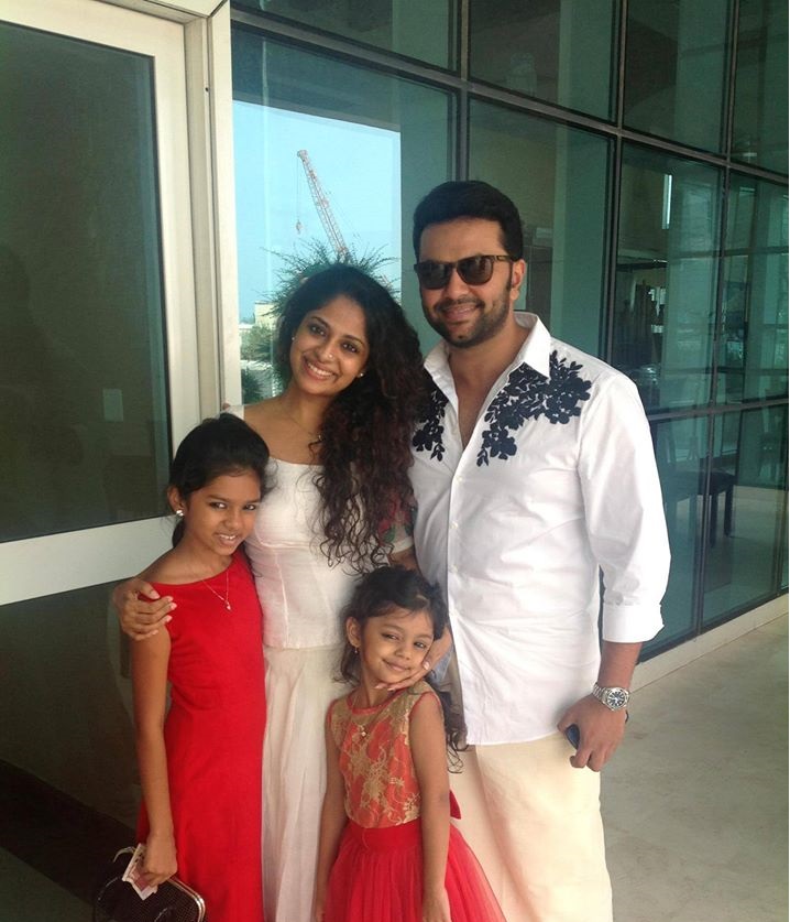 Indrajith Sukumaran and family Indrajith Sukumaran and family