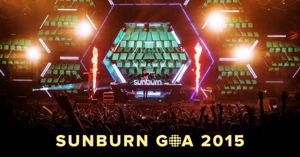 Sunburn Goa 2015 tickets available Sunburn Goa 2015