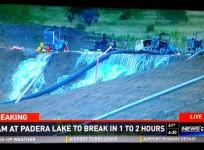 Flash flood alert released over immenient dam breaking in Ellis County