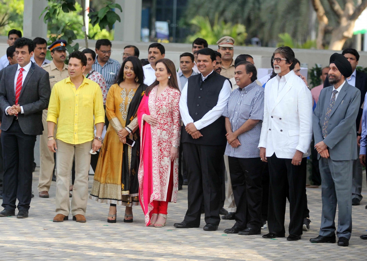 Celebs attend the Reliance Foundation scholarship event