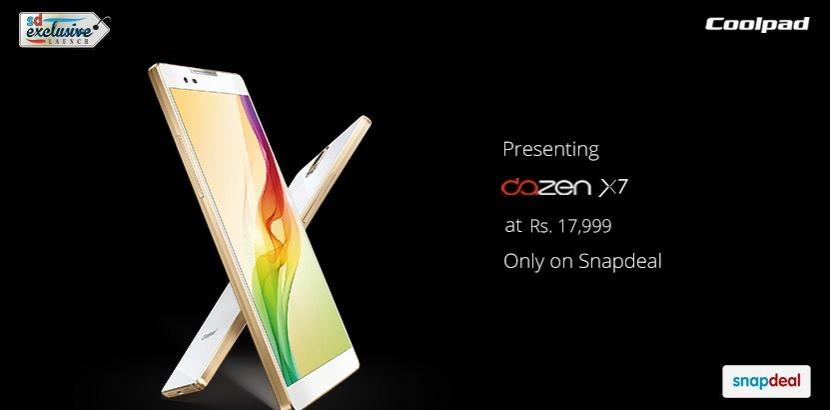 Coolpad Officially Launches Dazen 1, X7 in India; Price, Specifications Coolpad Officially Launches Dazen 1, X7 in India; Price, Specifications