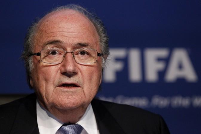 John Delaney alleged Sepp Blatter of having caught staring at his partner. Fifa President Sepp Blatter