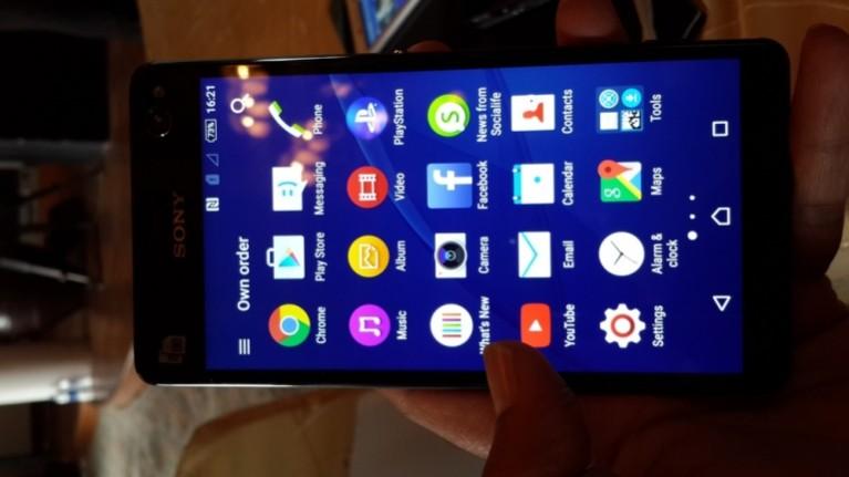 Sony Xperia C4 Display Sony Xperia C4 First Impressions
