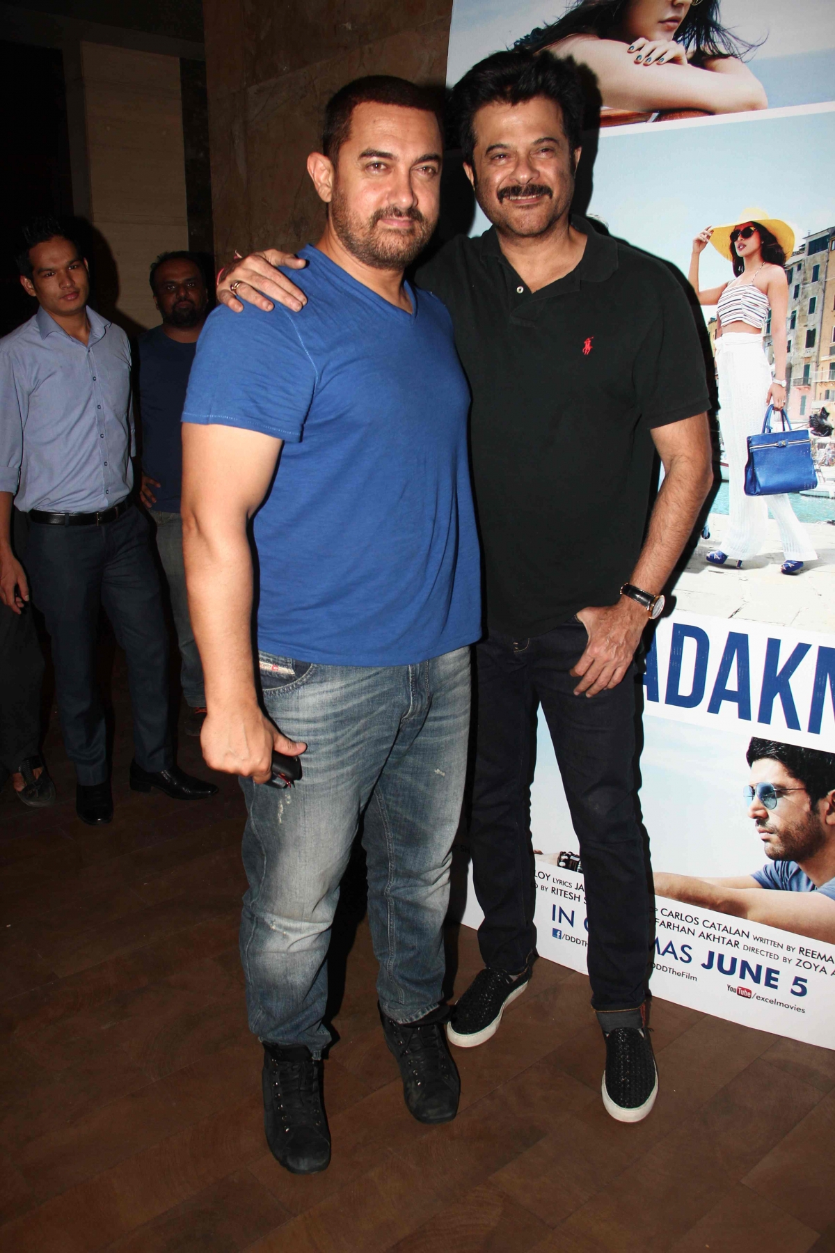 Aamir Khan and Anil Kapoor Special screening of 'Dil Dhadakne Do'