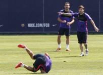 Xavi Lionel Messi Barcelona