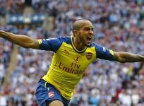 Theo Walcott Arsenal FA Cup 2015 Final