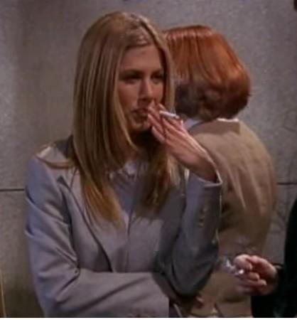 jennifer aniston smoking