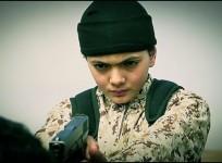 An Isis videograb showing a Belgian boy, 13, killing a man claimed to be an Israeli spy