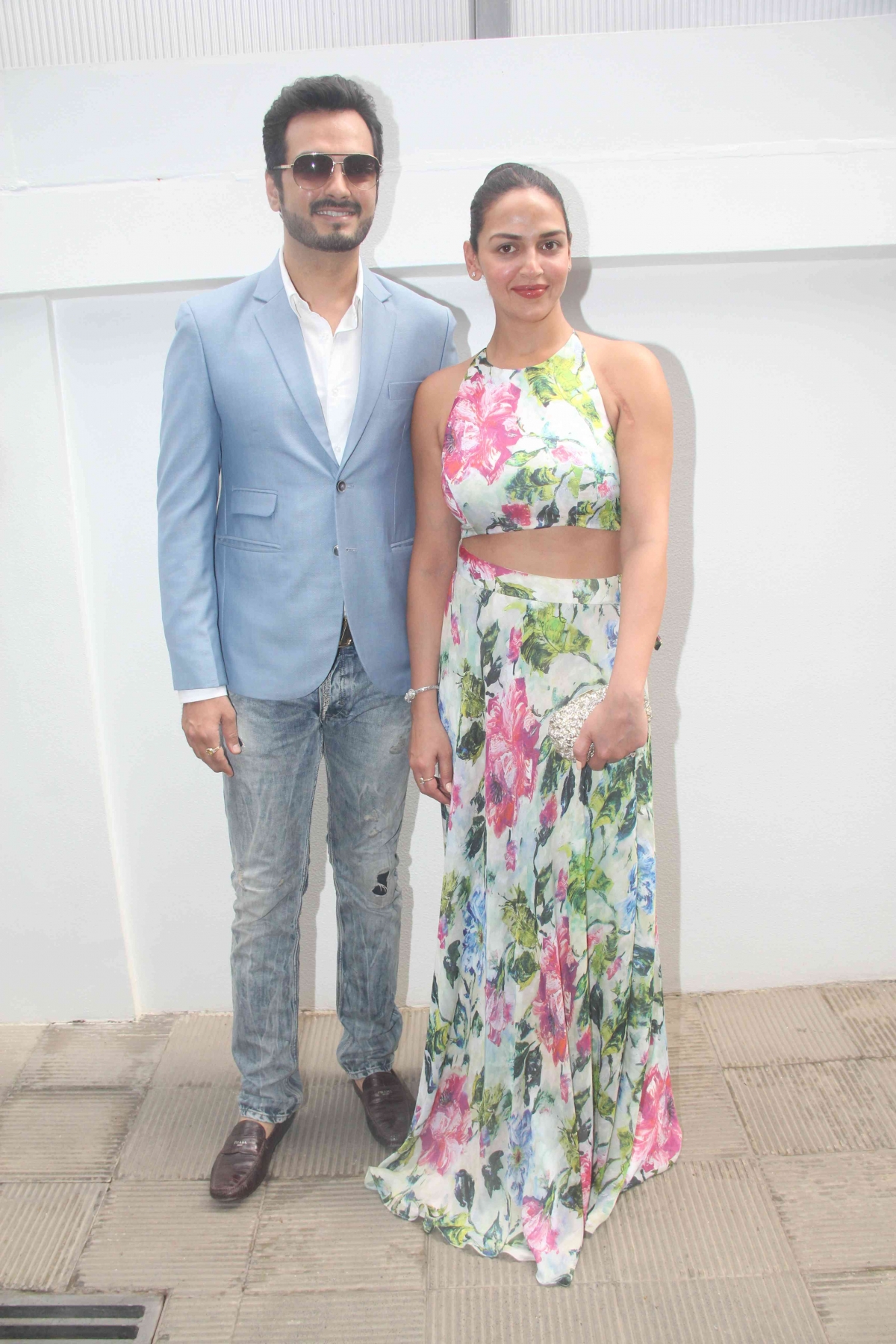Nishka Lulla Pre-Wedding Bash: Esha Deol with Husband Bharat Takhtani Nishka Lulla Pre-Wedding Bash