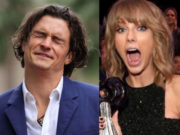 Orlando Bloom and Taylor Swift