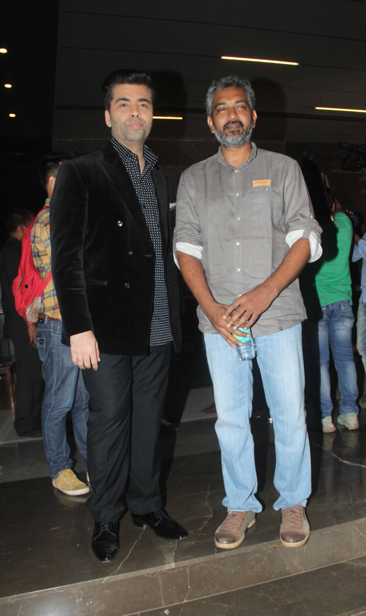 'Baahubali' Trailer Launch Event: Karan Johar and SS Rajamouli 'Baahubali' Trailer Launch Event: Karan Johar Attend