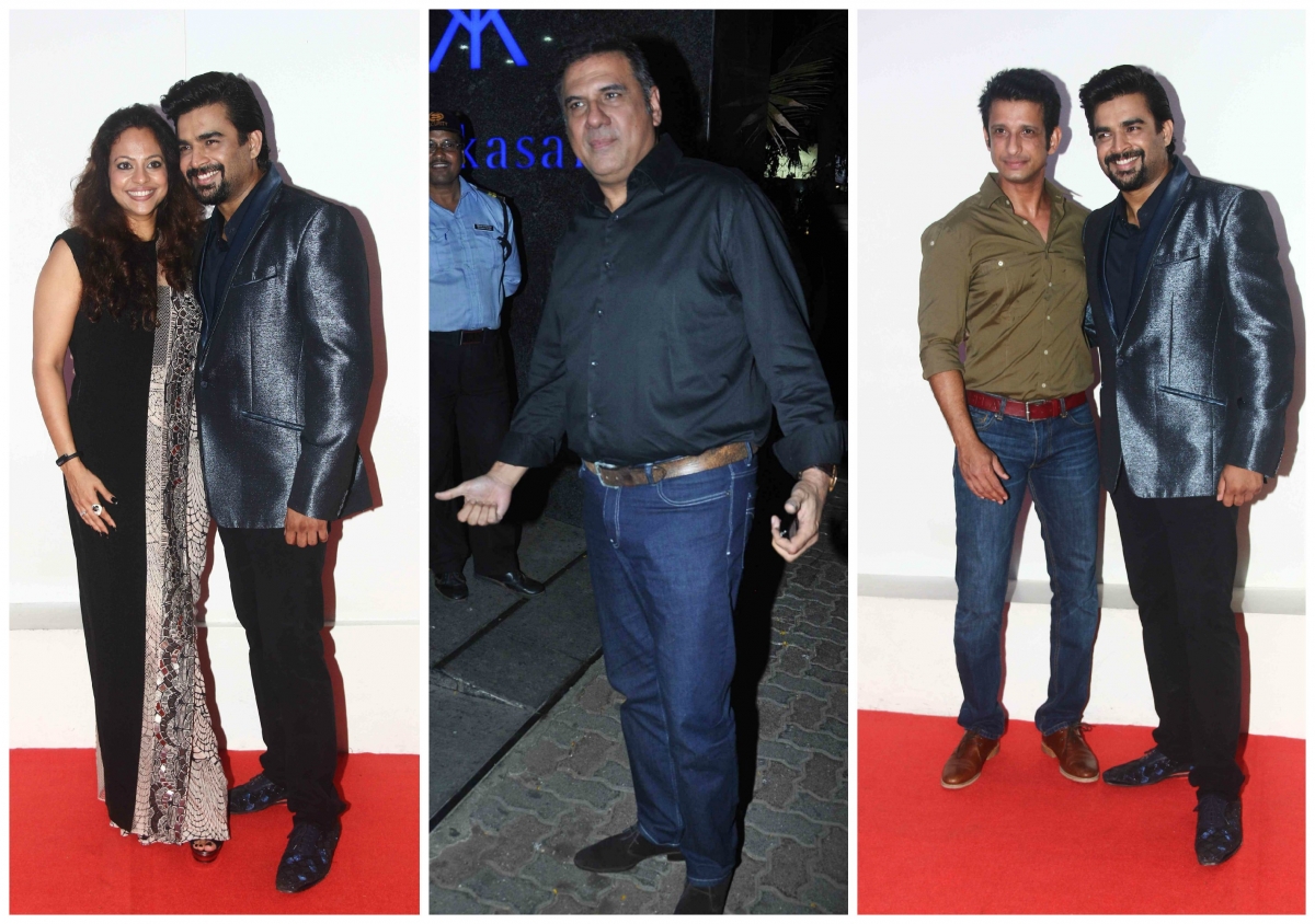 Celebs Attend Madhavan's Birthday Bash Celebs Attend Madhavan's Birthday Bash
