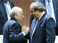 Sepp Blatter Michel Platini