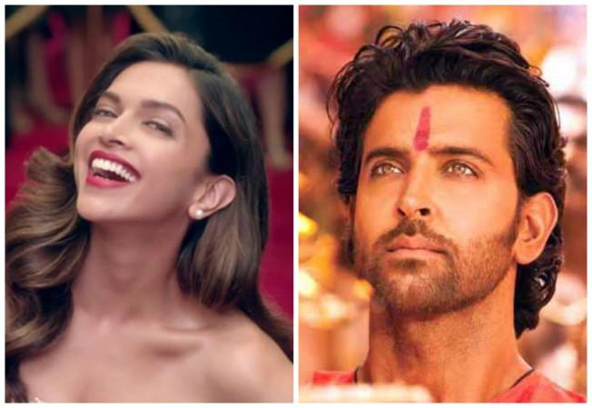 Deepika Padukone, Hrithik Roshan