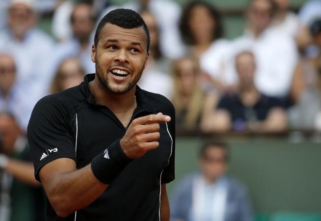 Jo-Wilfried Tsonga is aiming to enter his first French Open final Jo-Wilfried Tsonga French Open 2015 Quarterfinal
