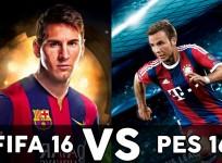 FIFA 16 Vs PES 2016