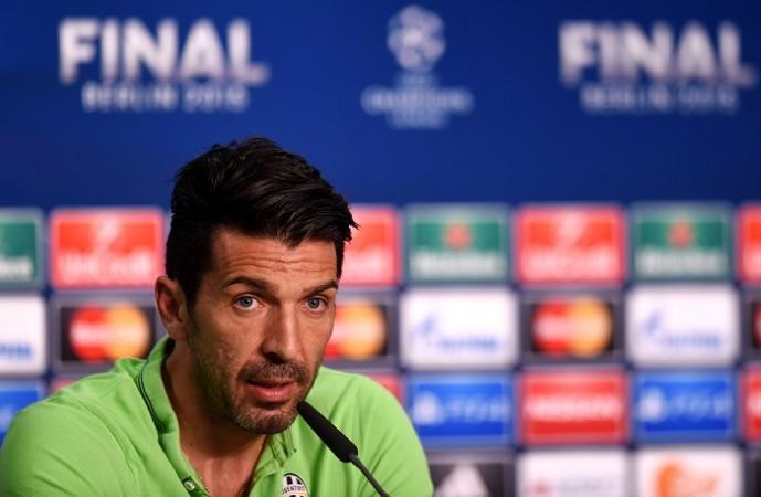 Juventus goalkeeper Gigi Buffon is celebrating 20 years since his Serie A debut Gianluigi Buffon Juventus Champions League Final 2015