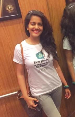 The picture of Vishakha Singh that garnered cheap comments. Vishakha Singh