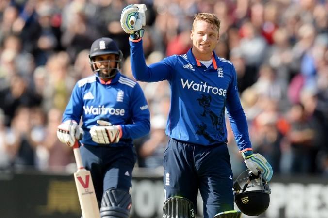 Jos Buttler scored 129 runs from just 77 balls against the Kiwis in the 1st ODI. Jos Buttler